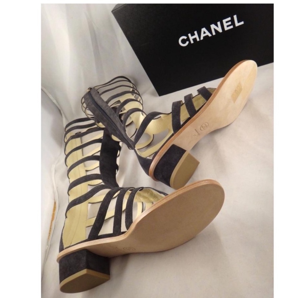 Authentic Chanel sandal boots - Picture 4 of 4